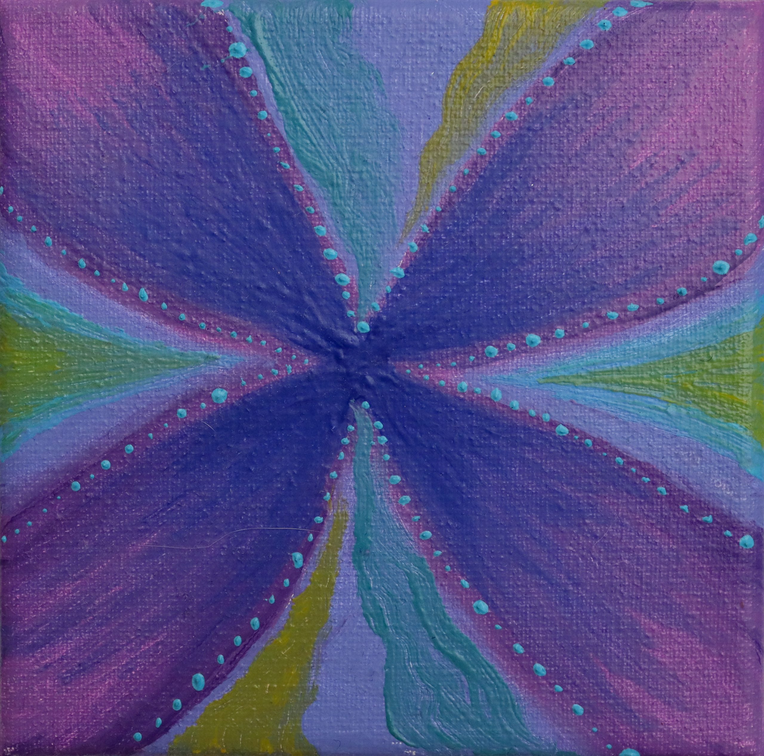 You are currently viewing Kwiat | olej na płótnie | 10x10cm