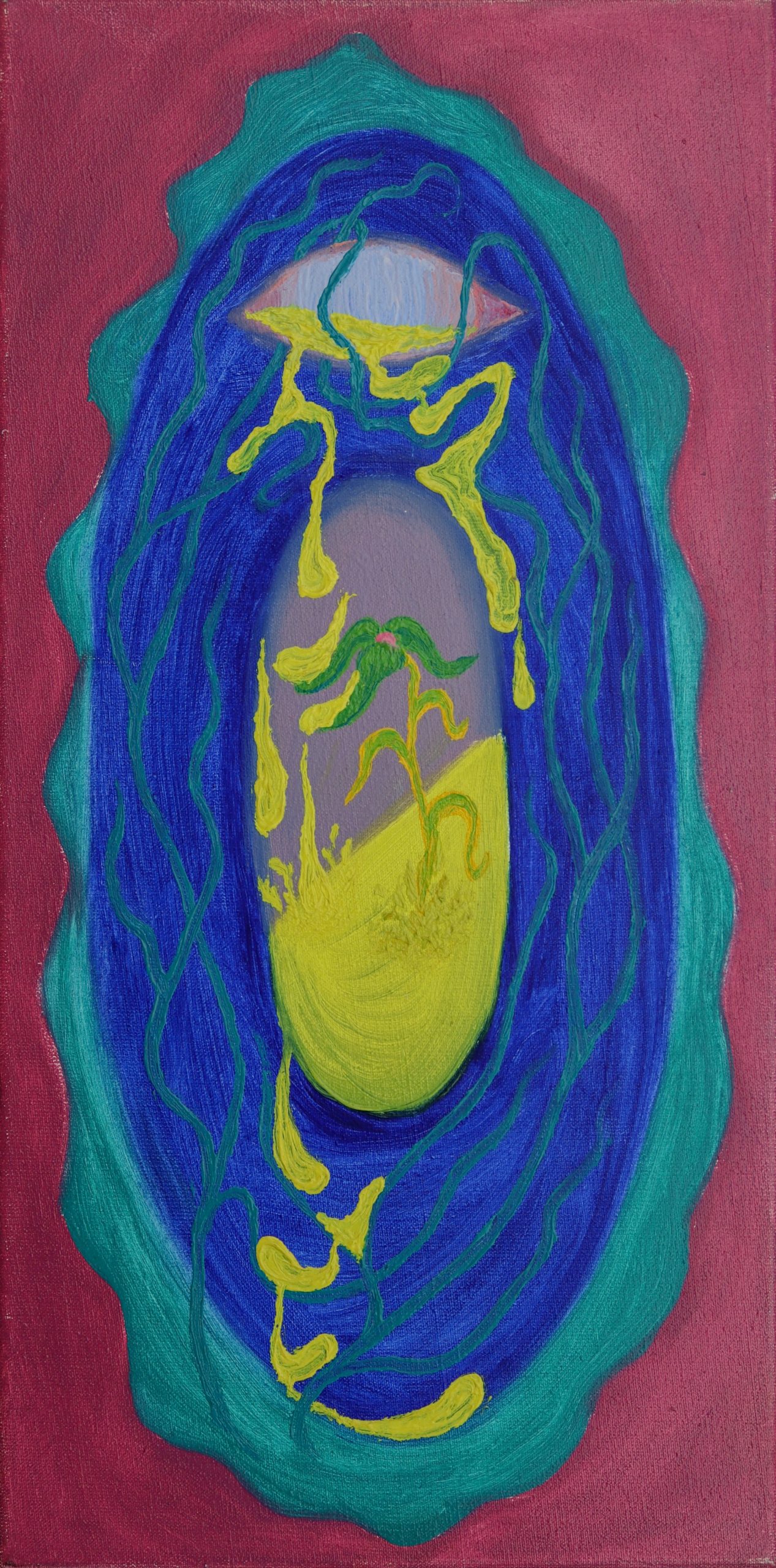 You are currently viewing Oko Duszy | olej na płótnie | 20×40