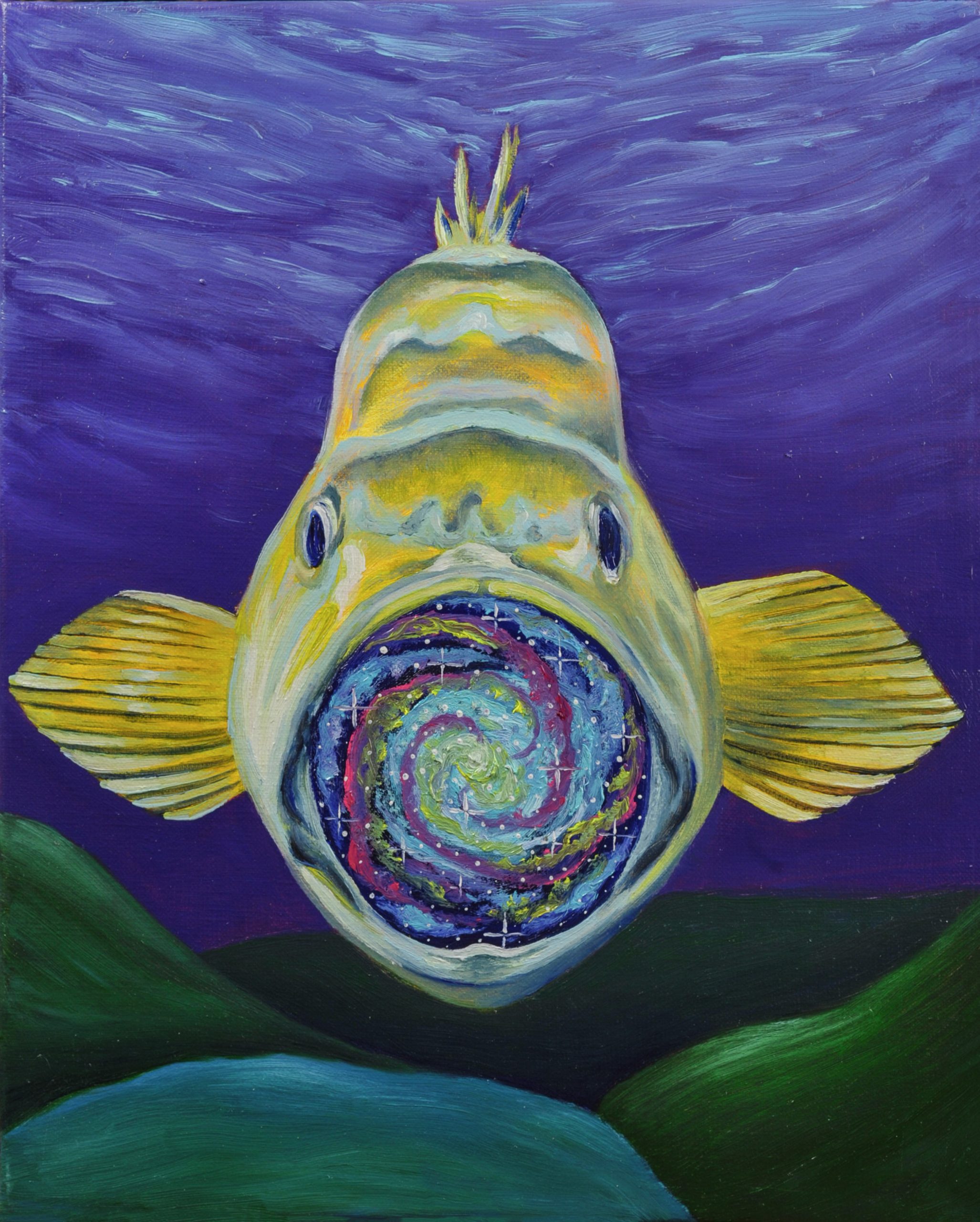 You are currently viewing Wszechświat Oceanu | olej na płótnie | 33x41cm