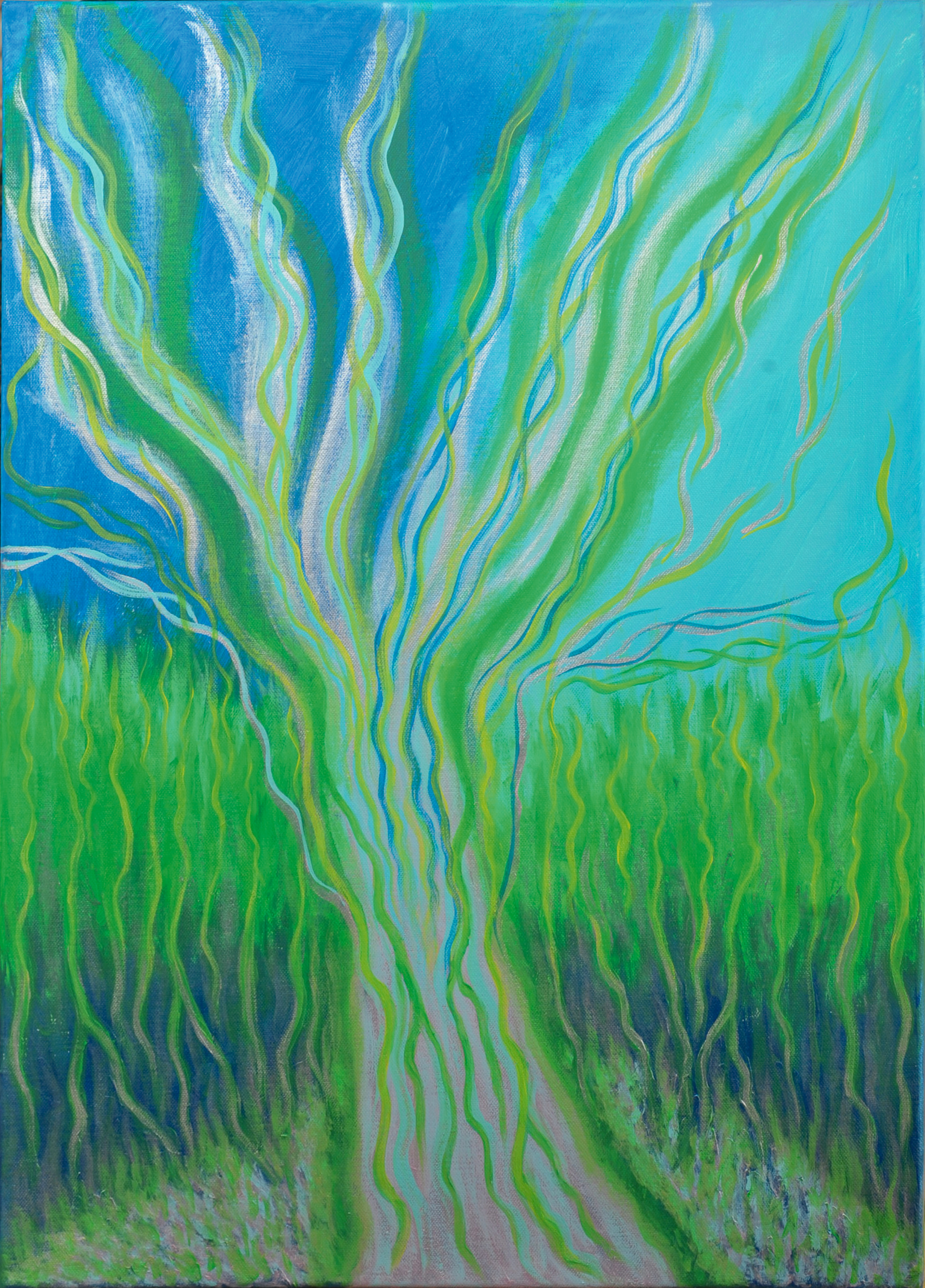You are currently viewing Duch drzewa | akryl na płótnie | 50x70cm