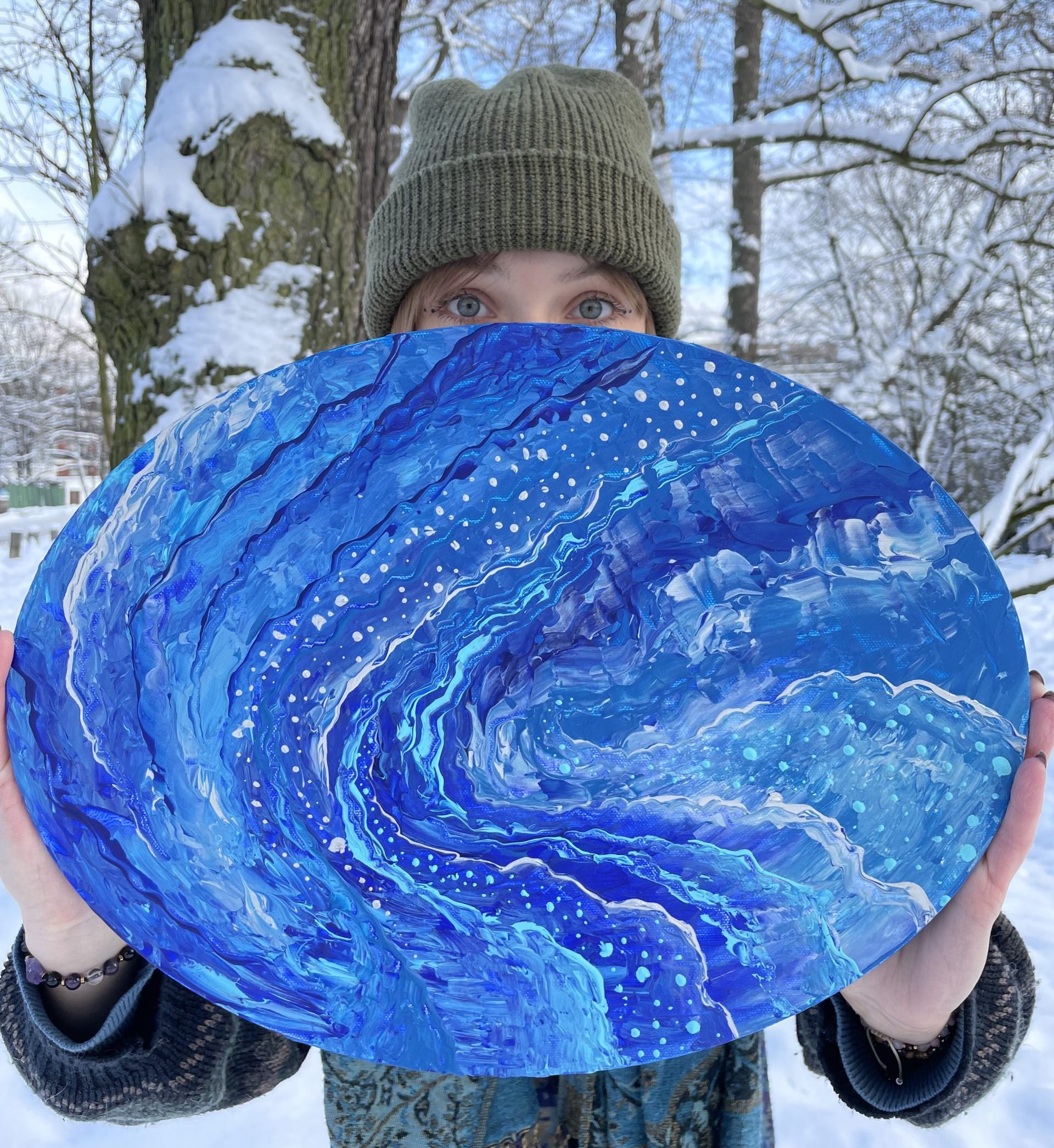 You are currently viewing Woda Życia | akryl na płótnie | 30x40cm