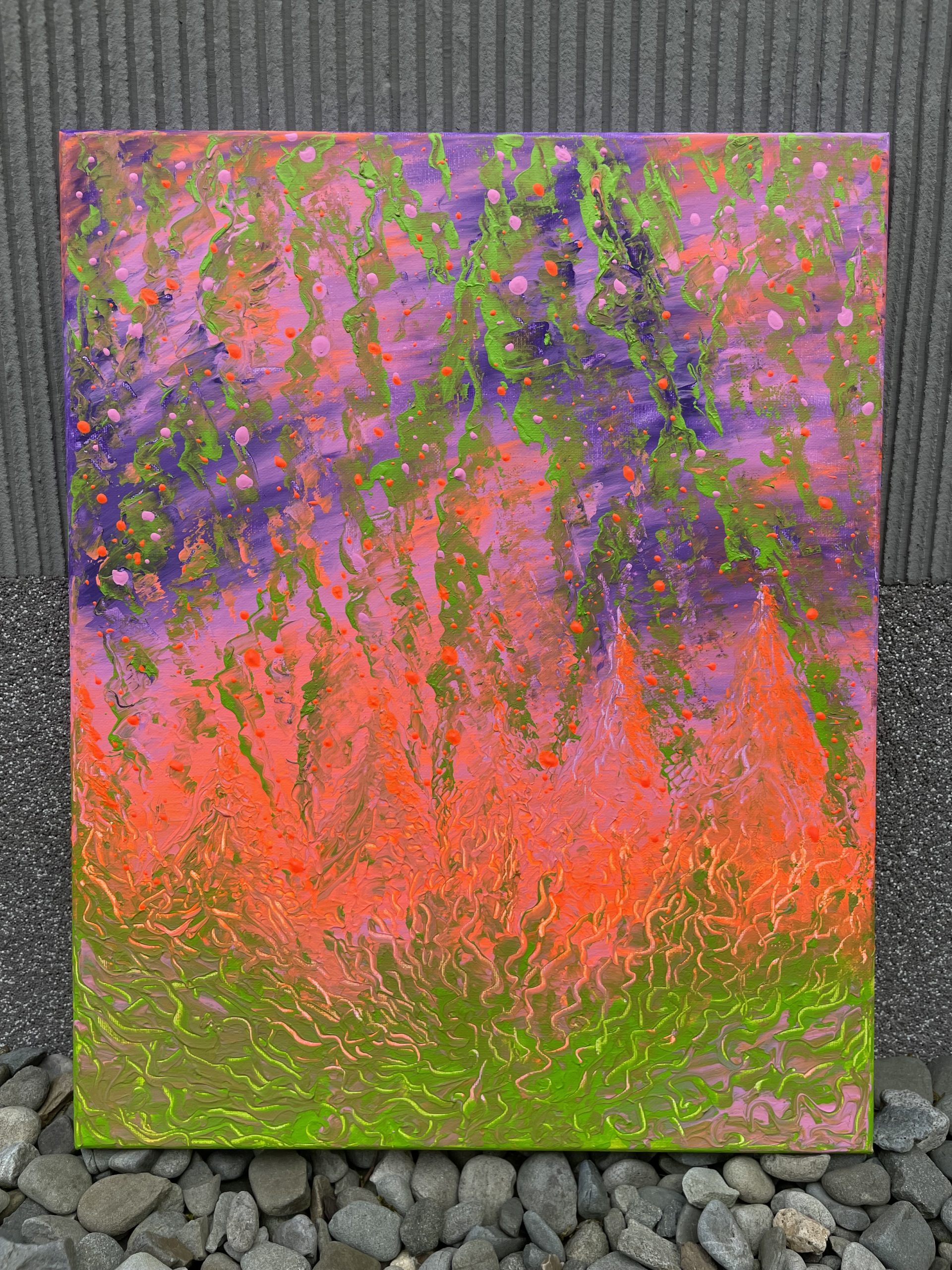 You are currently viewing Las | akryl na płótnie | 40x50cm
